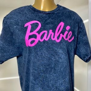 BARBIE Gray and Pink Barbie T-Shirt